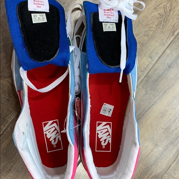 VANS SK-8-HI Suede/Canvas Multi/Brig men’s - Picture 11 of 16